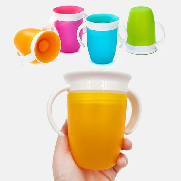 cups & saucers 360 degrees leakproof baby learning drinking plastic cup magic kids water feeding bottle rotated with double handle flip lid
cups & saucers 360 degrees leakproof baby learning drinking plastic cup magic kids water feeding bottle rotated with double handle flip lid