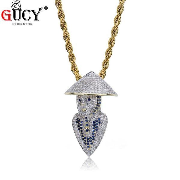 pendant necklaces gucy blue mortal kombat character necklace iced out cubic zircon men's hip hop jewelry with 4mm tennis chain, Silver
pendant necklaces gucy blue mortal kombat character necklace iced out cubic zircon men's hip hop jewelry with 4mm tennis chain, Silver