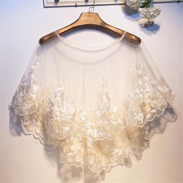 women's jackets 20 fashion summer women lace wraps wrap bolero accessories elegant lady hollow out shawl capes sun protection coats wz1, Black;brown
women's jackets 20 fashion summer women lace wraps wrap bolero accessories elegant lady hollow out shawl capes sun protection coats wz1, Black;brown