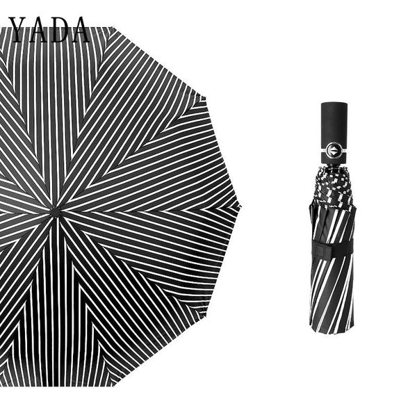 umbrellas yada 10k parasol luxury windproof folding sun rainy automatic stripe umbrella for women men anti-uv auto female yd060
umbrellas yada 10k parasol luxury windproof folding sun rainy automatic stripe umbrella for women men anti-uv auto female yd060