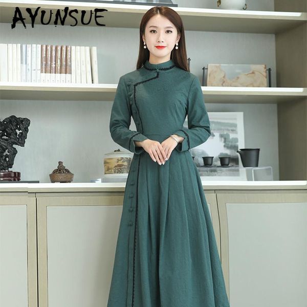 casual dresses spring autumn dress women clothes 2021 long party vintage elegant vestidos robe femme r18f9389 yy2446, Black;gray
casual dresses spring autumn dress women clothes 2021 long party vintage elegant vestidos robe femme r18f9389 yy2446, Black;gray