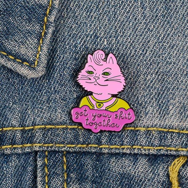 pins, brooches carolyn enamel pin custom tv series for shirt lapel backpack banner badge pink cat lady jewelry gift friends, Gray
pins, brooches carolyn enamel pin custom tv series for shirt lapel backpack banner badge pink cat lady jewelry gift friends, Gray