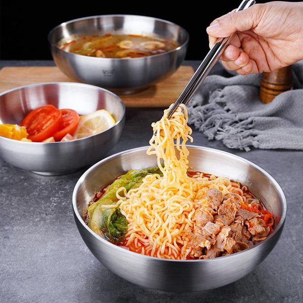 stainless steel bowl, household thickened double-layer insulated soup large capacity instant noodle ramen bowl bowls
stainless steel bowl, household thickened double-layer insulated soup large capacity instant noodle ramen bowl bowls