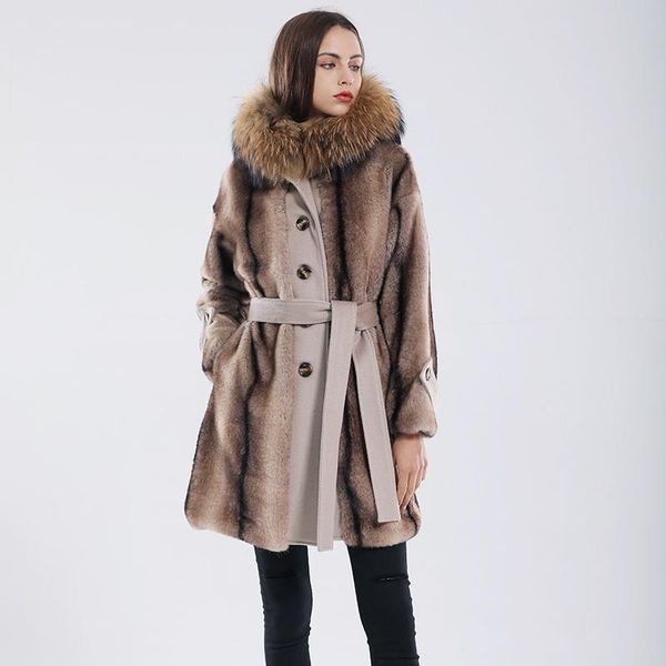 women's fur & faux 2021 winter coat long imitation mink pie overcoming loose large size long-sleeved raccoon collar co, Black
women's fur & faux 2021 winter coat long imitation mink pie overcoming loose large size long-sleeved raccoon collar co, Black
