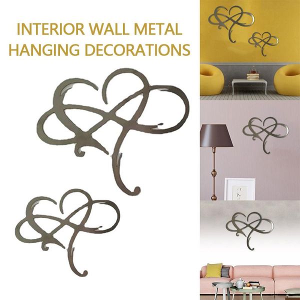 wall stickers metal decor art room decoration eternal love home interior outdoor pendant ornament black 35*29cm
wall stickers metal decor art room decoration eternal love home interior outdoor pendant ornament black 35*29cm