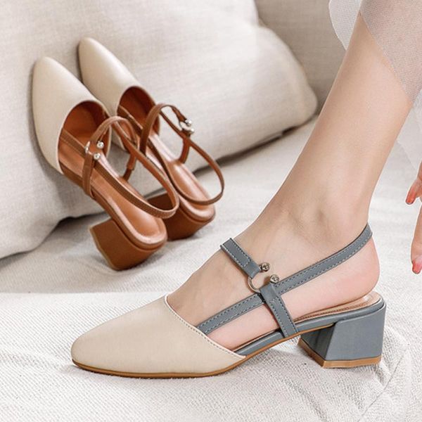 mixed color skirt slingback pu gladiator sandals women buckle band shoes woman fairy pointed toe chunky med heels sandalias 2021, Black
mixed color skirt slingback pu gladiator sandals women buckle band shoes woman fairy pointed toe chunky med heels sandalias 2021, Black