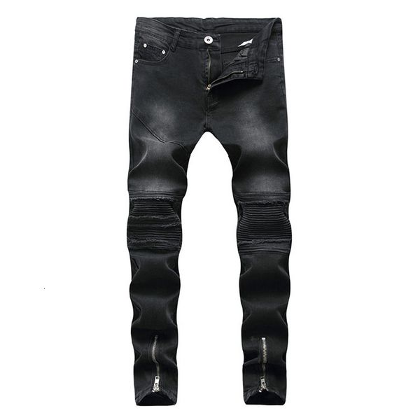 men's jeans fashion casual slim fit high street fashion fold hole hip hop male biker locomotive elastic jeans pants men bj7n, Blue
men's jeans fashion casual slim fit high street fashion fold hole hip hop male biker locomotive elastic jeans pants men bj7n, Blue