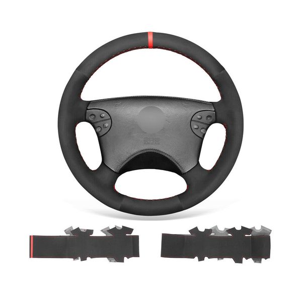 diy custom soft black suede steering wheel cover for mercedes benz w208 c208 w210
diy custom soft black suede steering wheel cover for mercedes benz w208 c208 w210