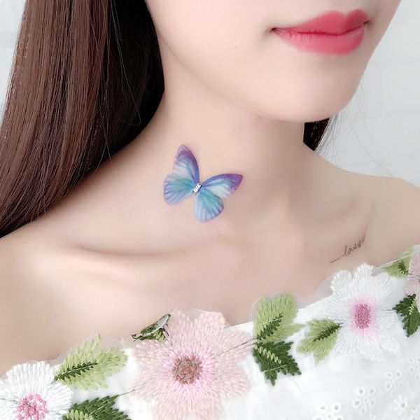 pendant necklaces 2021 korean design fashion jewelry simple lace smart cloth butterfly invisible fishing line summer style female necklace, Silver
pendant necklaces 2021 korean design fashion jewelry simple lace smart cloth butterfly invisible fishing line summer style female necklace, Silver