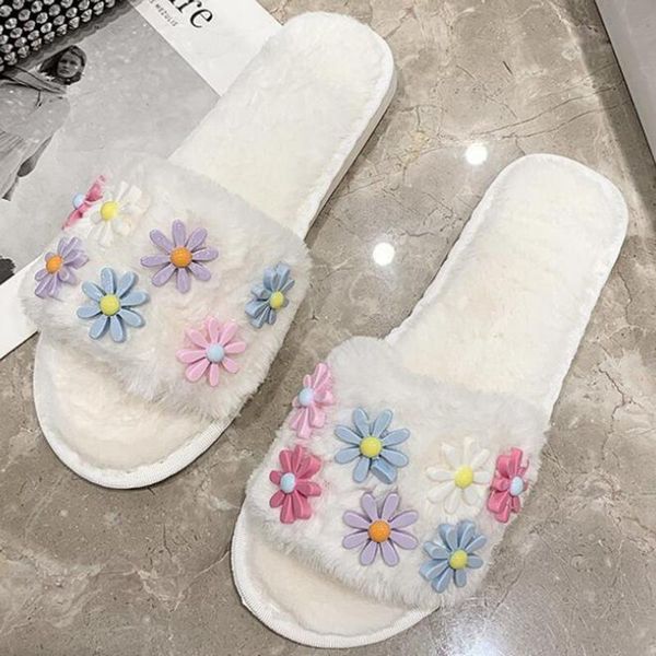 slippers candy-colored flowers women indoor shoes winter soft home casual plush warm non-slip fur female xx495, Black
slippers candy-colored flowers women indoor shoes winter soft home casual plush warm non-slip fur female xx495, Black