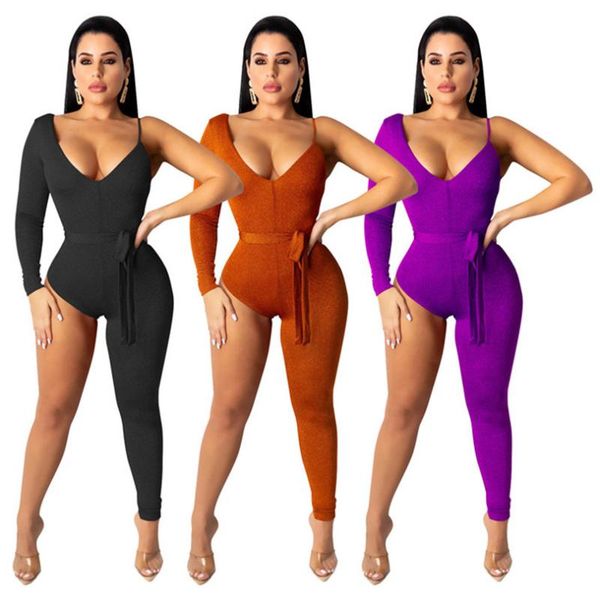 women's jumpsuits & rompers adogirl 2021 autumn women high waist v-neck spaghetti strap one long jumpsuit club party romper playsuit co, Black;white
women's jumpsuits & rompers adogirl 2021 autumn women high waist v-neck spaghetti strap one long jumpsuit club party romper playsuit co, Black;white