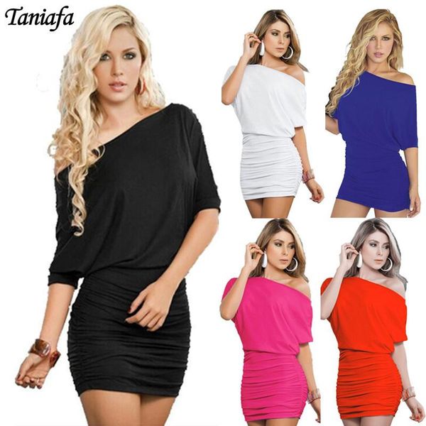 casual dresses fashion women one shoulder short sleeve package hip pleated party dress bodycon nightclub, Black;gray
casual dresses fashion women one shoulder short sleeve package hip pleated party dress bodycon nightclub, Black;gray