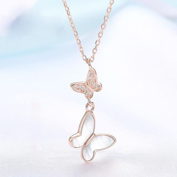 chains butterfly shell necklace women's s925 silver luxury design sense clavicle chain japanese and korean mother
chains butterfly shell necklace women's s925 silver luxury design sense clavicle chain japanese and korean mother
