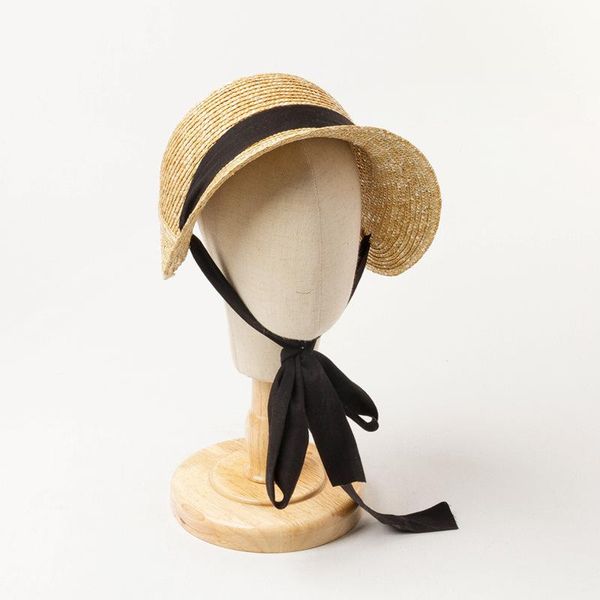 child black strap sun hat for children boater summer travel cap girls boy protection straw kids fedoras wide brim hats, Blue;gray
child black strap sun hat for children boater summer travel cap girls boy protection straw kids fedoras wide brim hats, Blue;gray