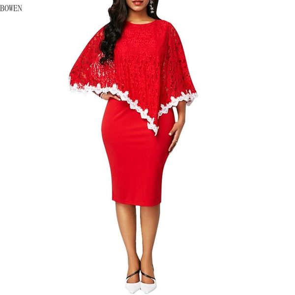 casual dresses woman dress 2021 spring summer slim patchwork lace office bodycon women vintage elegant party, Black;gray
casual dresses woman dress 2021 spring summer slim patchwork lace office bodycon women vintage elegant party, Black;gray