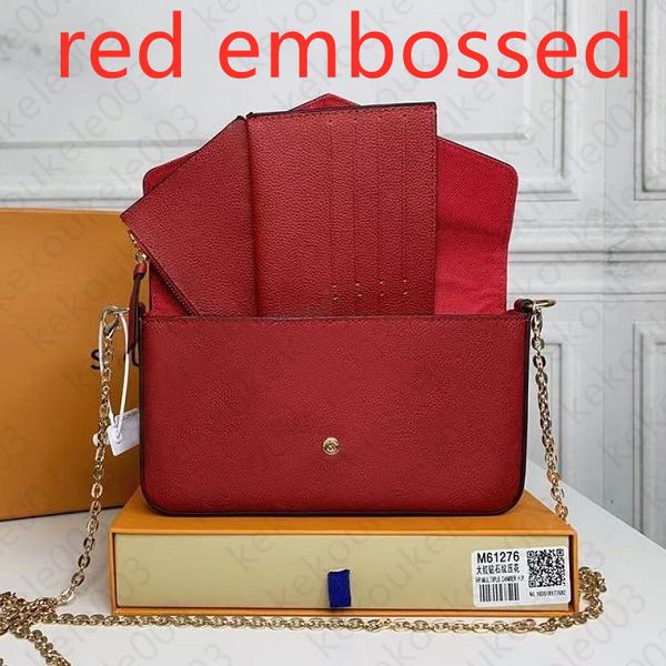 2021 wallet designers luxurys crossbody chain shoulder bag handbags fashion forward women message bags purse, Red;black
2021 wallet designers luxurys crossbody chain shoulder bag handbags fashion forward women message bags purse, Red;black