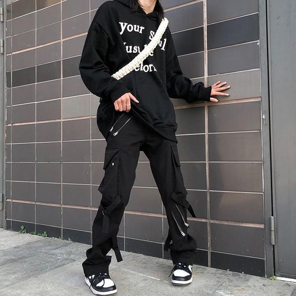 men's pants 2021 clothing hair stylist catwalk design fried street bandage overalls plus size costumes 27-46, Black
men's pants 2021 clothing hair stylist catwalk design fried street bandage overalls plus size costumes 27-46, Black
