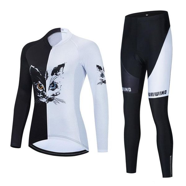 racing sets long sleeve cycling jersey suit spring and autumn thin moisture absorbing set women, Black;blue
racing sets long sleeve cycling jersey suit spring and autumn thin moisture absorbing set women, Black;blue