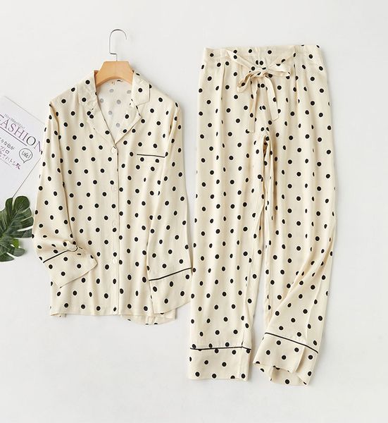 couple sleepwear cotton viscose yellow bottom polka dots printed women pajamas suit casual home clothes couple pajamas set, Black;red
couple sleepwear cotton viscose yellow bottom polka dots printed women pajamas suit casual home clothes couple pajamas set, Black;red