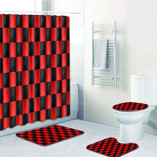 shower curtain bathroom mat combination four-piece set toilet carpet room foot products bath mats
shower curtain bathroom mat combination four-piece set toilet carpet room foot products bath mats