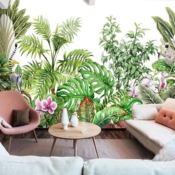 wallpapers custom mural wall painting 3d hand painted green plants flowers and birds fresco modern bedroom living room decor wallpaper
wallpapers custom mural wall painting 3d hand painted green plants flowers and birds fresco modern bedroom living room decor wallpaper