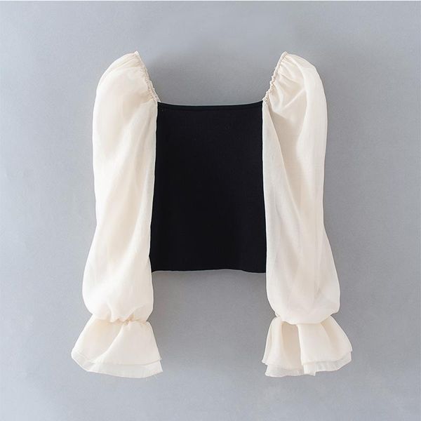 women spring summer blouse puff sleeve sweet womens shirt female solid pullover women's blouses & shirts, White
women spring summer blouse puff sleeve sweet womens shirt female solid pullover women's blouses & shirts, White
