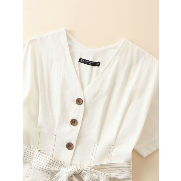 dresses summer new fashion slim simple fresh female sweet v-neck short-sleeved open-belt harajuku chic women's jumpsuit, Black;gray
dresses summer new fashion slim simple fresh female sweet v-neck short-sleeved open-belt harajuku chic women's jumpsuit, Black;gray