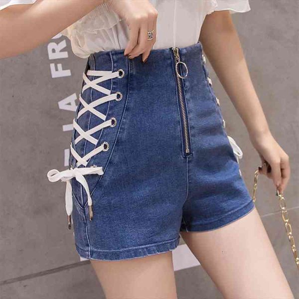fashion summer autumn wide leg womens shorts simple design casual high waist front zipper bandage denim female, White;black
fashion summer autumn wide leg womens shorts simple design casual high waist front zipper bandage denim female, White;black