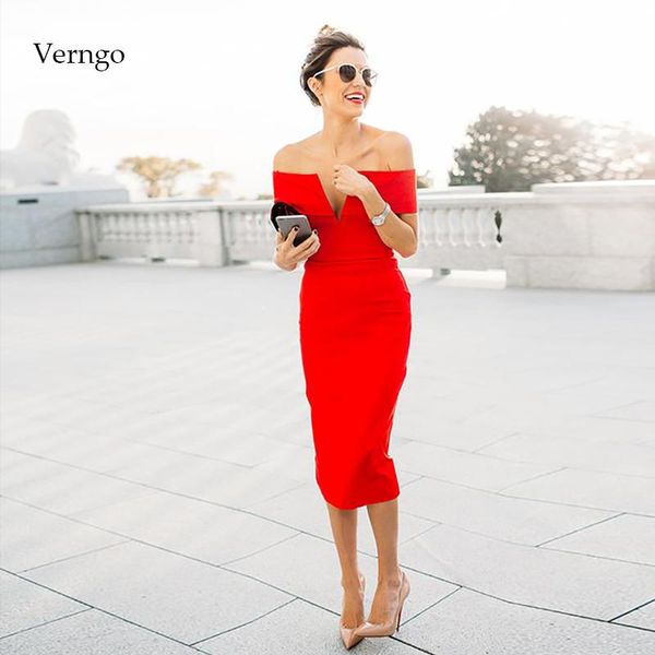 party dresses verngo red simple evening dress vintage formal short gown fashion prom vestido de festa, White;black
party dresses verngo red simple evening dress vintage formal short gown fashion prom vestido de festa, White;black