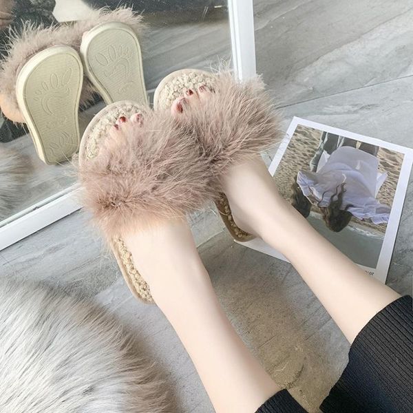 slippers maggie's walker summer casual fuzzy women winter warm shoes house slip on flats slides female sandals chinelos, Black
slippers maggie's walker summer casual fuzzy women winter warm shoes house slip on flats slides female sandals chinelos, Black