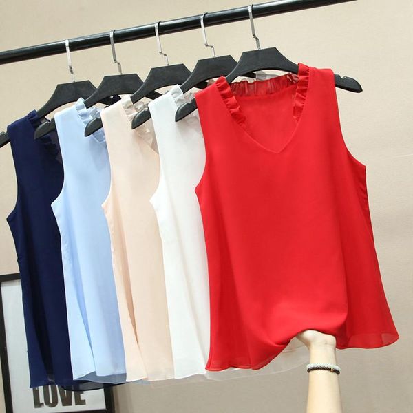 women's blouses & shirts 2021 fashion women v-neck double layer ruffled chiffon shirt summer black white red office lady blouse
women's blouses & shirts 2021 fashion women v-neck double layer ruffled chiffon shirt summer black white red office lady blouse