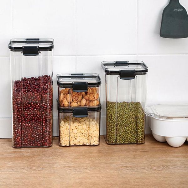 storage bottles & jars 460/700/1300/1800ml sealed kitchen box transparent food container keep fresher for household
storage bottles & jars 460/700/1300/1800ml sealed kitchen box transparent food container keep fresher for household