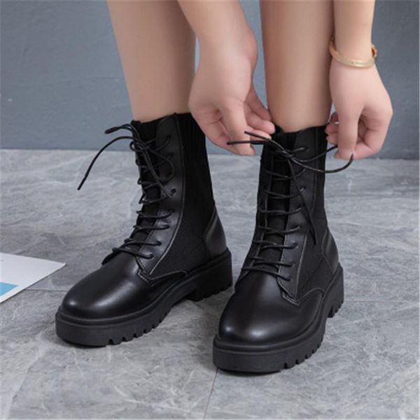 boots 2021 knitting cross-tied women fashion sock solid color platform round toe female shoes enkel laarsjes dames, Black
boots 2021 knitting cross-tied women fashion sock solid color platform round toe female shoes enkel laarsjes dames, Black