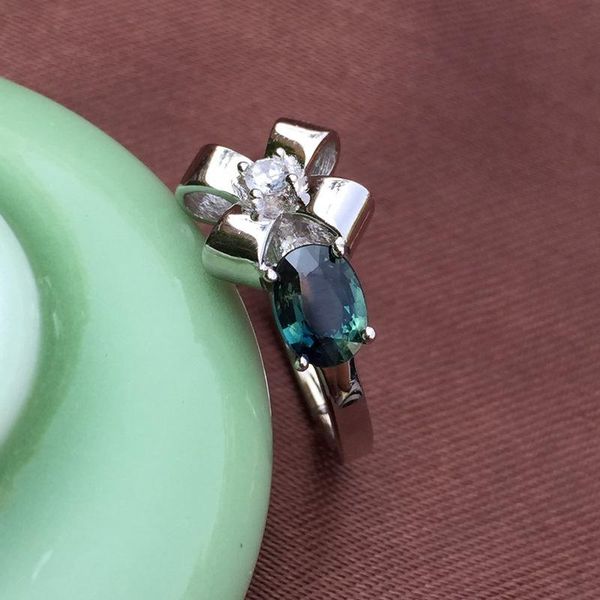 cluster rings romantic sapphire flower ring natural dark blue silver solid 925 sterling for evening party, Golden;silver
cluster rings romantic sapphire flower ring natural dark blue silver solid 925 sterling for evening party, Golden;silver