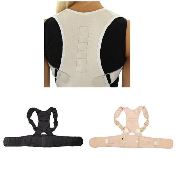 sitting posture corrector adjustable magnetic shape body shoulder brace belt men and women back vertebra correct therapy bhd2 support, Black;blue
sitting posture corrector adjustable magnetic shape body shoulder brace belt men and women back vertebra correct therapy bhd2 support, Black;blue