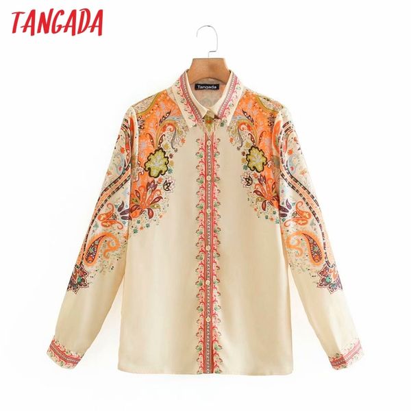 women vintage flowers print chiffon long sleeve spring chic female casual loose shirt 4y08 210416, White
women vintage flowers print chiffon long sleeve spring chic female casual loose shirt 4y08 210416, White