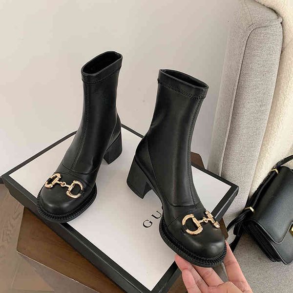 dress shoes mkkhou moda curta botas femininas nova doce cabeça redonda horsebit grande de salto grosso 6cm tubo médio elásticas y1na, Black
dress shoes mkkhou moda curta botas femininas nova doce cabeça redonda horsebit grande de salto grosso 6cm tubo médio elásticas y1na, Black