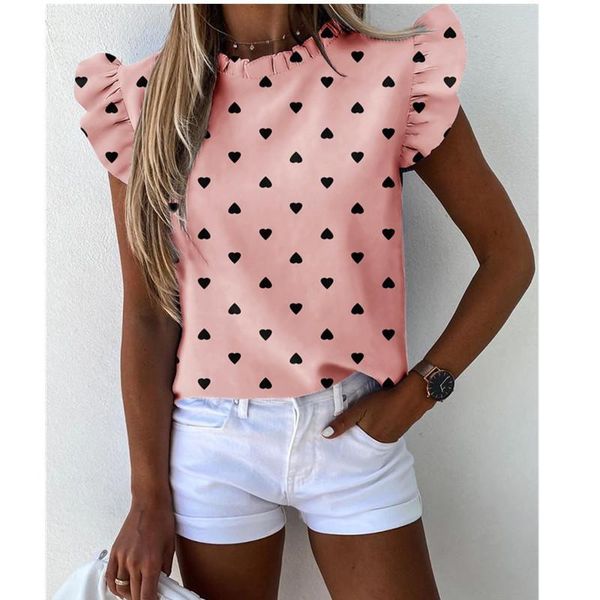 elegant striped print women blouse shirt casual summer butterfly short sleeve shirts 2021 office lady ruffle o neck blusa women's blou, White
elegant striped print women blouse shirt casual summer butterfly short sleeve shirts 2021 office lady ruffle o neck blusa women's blou, White