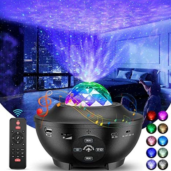 night lights usb star projector,galaxy projector with bluetooth remote control,music player moving ocean wave light,for bedroom decor
night lights usb star projector,galaxy projector with bluetooth remote control,music player moving ocean wave light,for bedroom decor