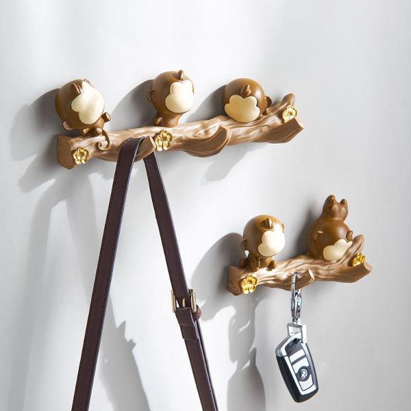 hooks & rails monkey wall hanging coat rack key chain hook storage bedroom living room bathroom home accessories
hooks & rails monkey wall hanging coat rack key chain hook storage bedroom living room bathroom home accessories
