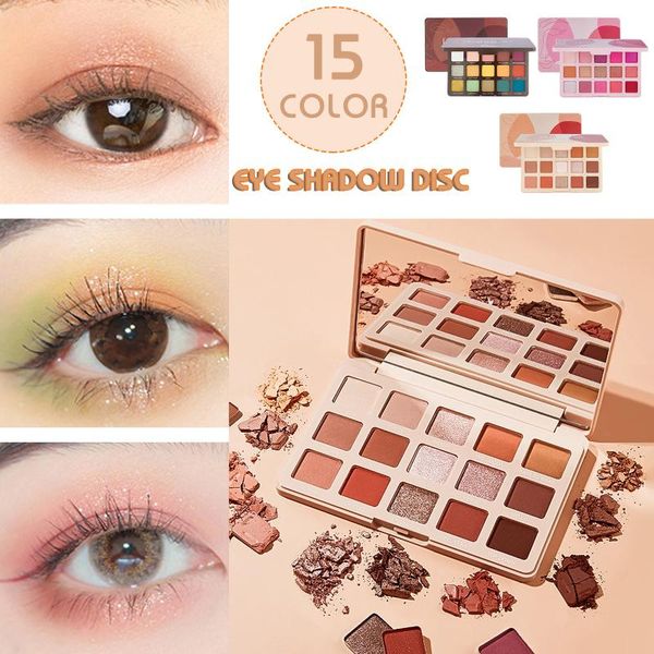 eye shadow matte eyeshadow palette 15 colors glitter long lasting waterproof make up pallet shimmer fashion women beauty makeup
eye shadow matte eyeshadow palette 15 colors glitter long lasting waterproof make up pallet shimmer fashion women beauty makeup