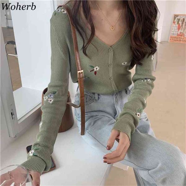 summer thin knitted cardigan women long sleeve floral embroidery v-neck cardigans korean fashion ladies jumper femme 210519, White
summer thin knitted cardigan women long sleeve floral embroidery v-neck cardigans korean fashion ladies jumper femme 210519, White