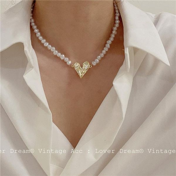 pendant necklaces 2021 korean pearl beads heart necklace fashion casual jewelry, Silver
pendant necklaces 2021 korean pearl beads heart necklace fashion casual jewelry, Silver