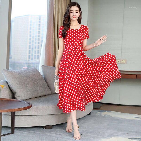 casual dresses women dress a-line red vintage stylish o-neck sundress empire elegant summer polka dots plus size 4xl female clothes, Black;gray
casual dresses women dress a-line red vintage stylish o-neck sundress empire elegant summer polka dots plus size 4xl female clothes, Black;gray