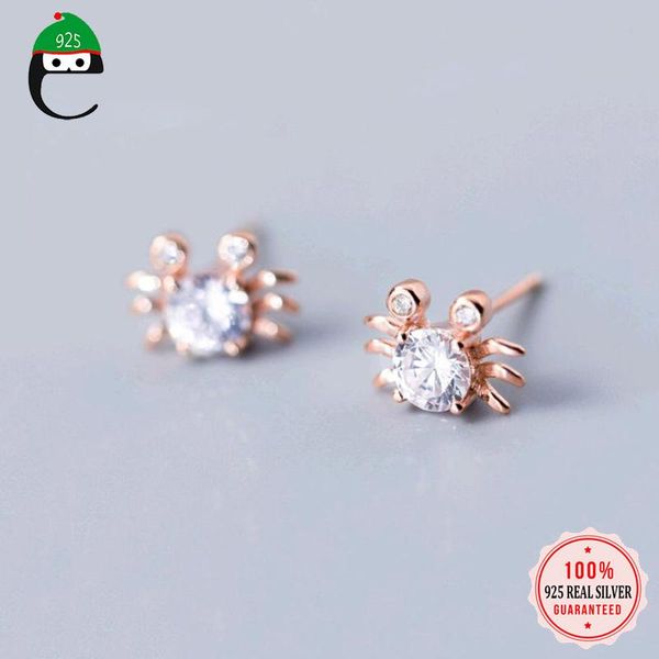 elfoplatasi 100% 925 solid real sterling silver jewelry crab with cz stud earring for teen women girl friend kid lady ed44, Golden;silver
elfoplatasi 100% 925 solid real sterling silver jewelry crab with cz stud earring for teen women girl friend kid lady ed44, Golden;silver