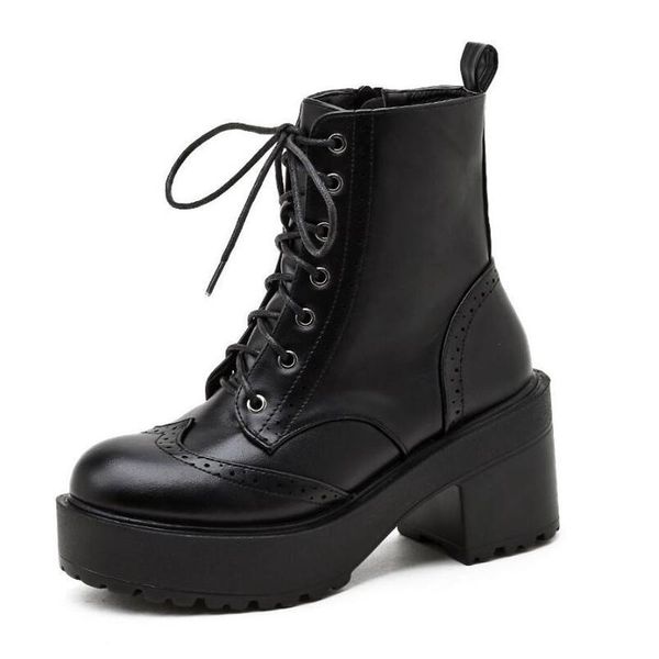 boots ankle punk style black waterproof platform shoes lace up snow autumn winter thick bottom ljb234
boots ankle punk style black waterproof platform shoes lace up snow autumn winter thick bottom ljb234