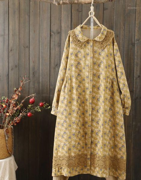 winter style retro fresh and sweet lapel print stitching long sleeve dress 4353 casual dresses, Black;gray
winter style retro fresh and sweet lapel print stitching long sleeve dress 4353 casual dresses, Black;gray