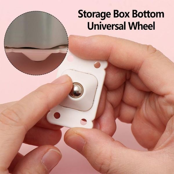 hooks & rails 4pcs universal pulleys self-adhesive directional roller garbage can wheel storage box bottom kitchen accessories
hooks & rails 4pcs universal pulleys self-adhesive directional roller garbage can wheel storage box bottom kitchen accessories