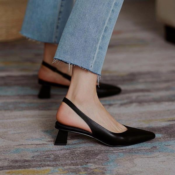 dress shoes women sandals high heels summer brand woman pumps thin party pointed toe slip on office ladie shoe, Black
dress shoes women sandals high heels summer brand woman pumps thin party pointed toe slip on office ladie shoe, Black