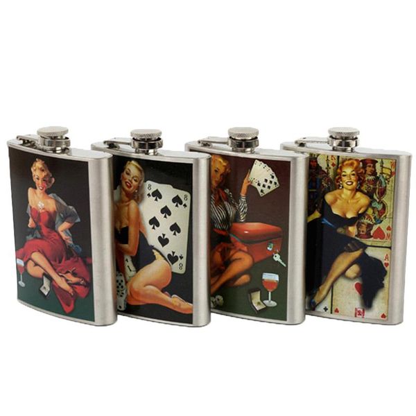 hip flasks creative stainless steel flask 8oz female model whiskey liquor wine personalized outdoor lagon
hip flasks creative stainless steel flask 8oz female model whiskey liquor wine personalized outdoor lagon
